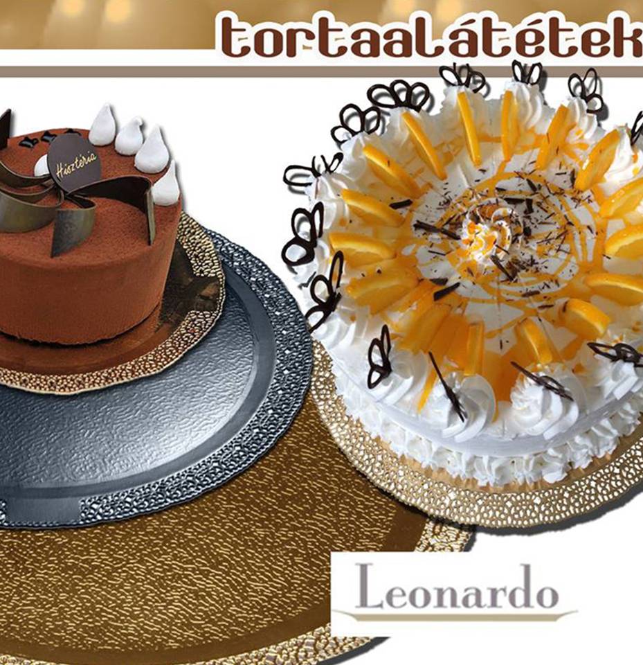Leonardo tortaalátétek